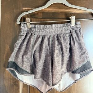 4 pairs of shorts - 2 Lulu size 6, 2 Under Armour size small